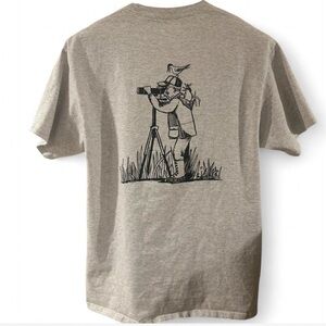 Vintage Men's Bird Watcher’s General Store Cape Cod Gray T-Shirt Size Large